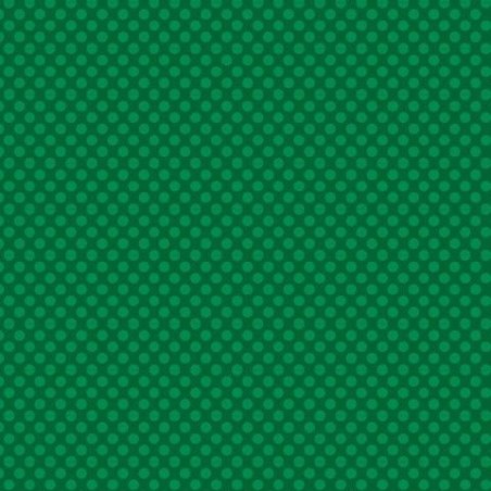 Verde oscuro con puntos grandes. 12x12"