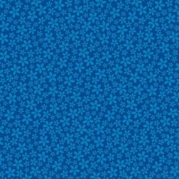 Azul oscuro con flores. 12x12". GX-2300-41. Core' dinations. Scrapbooking.