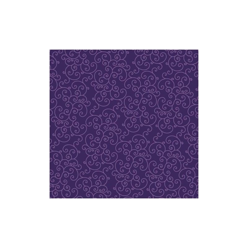 Púrpura con olas (swirl). 12x12". GX-2300-48. Core' dinations. Scrapbooking.