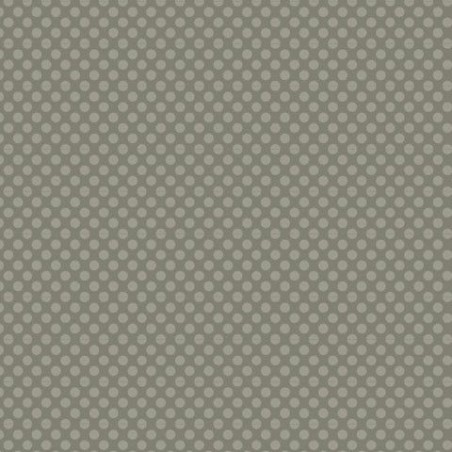 Gris con puntos grandes. 12x12"
