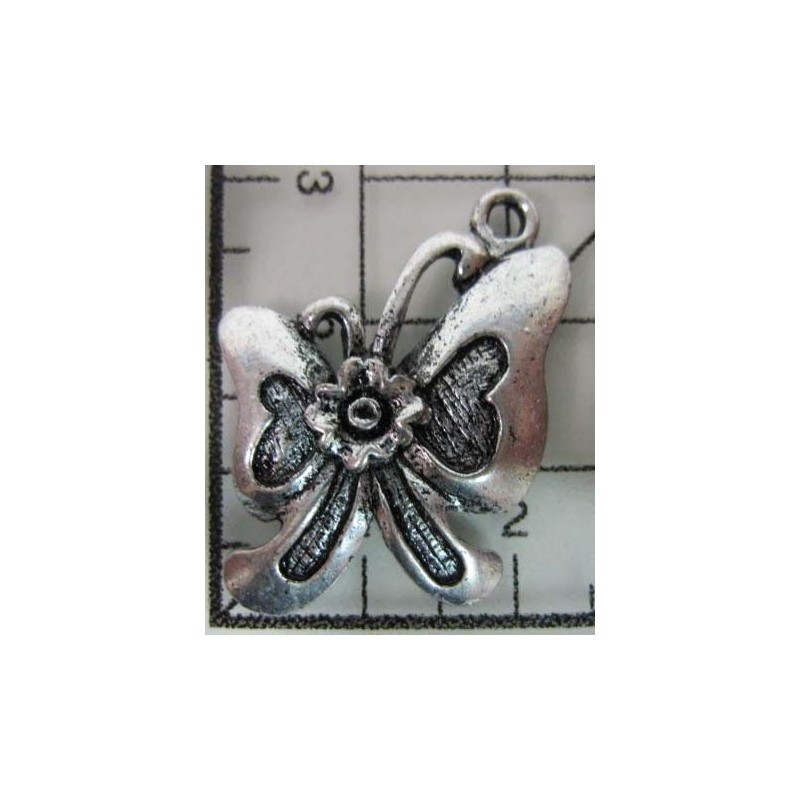 Decoración metal plateada scrapbooking. Fabscraps FB59 | L'aura Bella