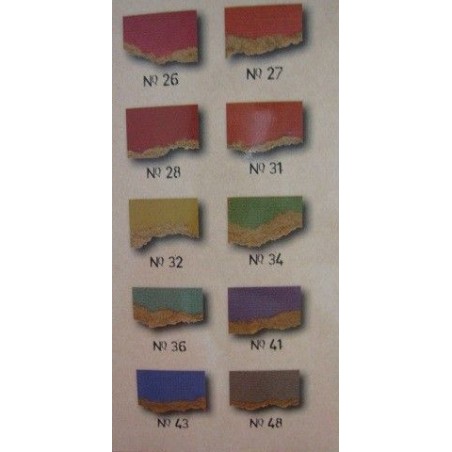 Sobre kraft colección Classic y tarjeta bicolor para scrap, 10 colores