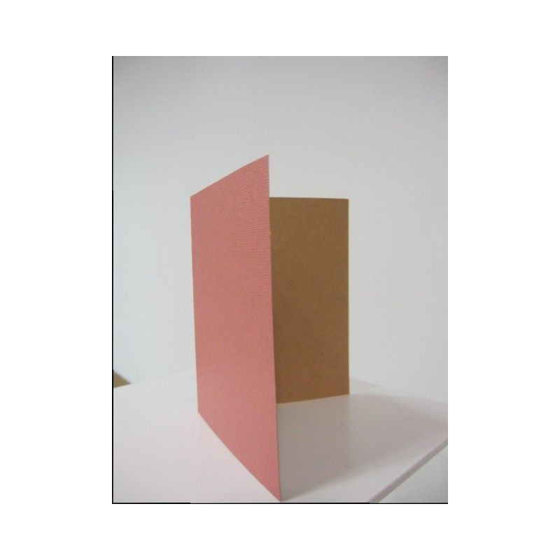 Sobre kraft y tarjeta bicolor colección Nostalgic, para scrapear