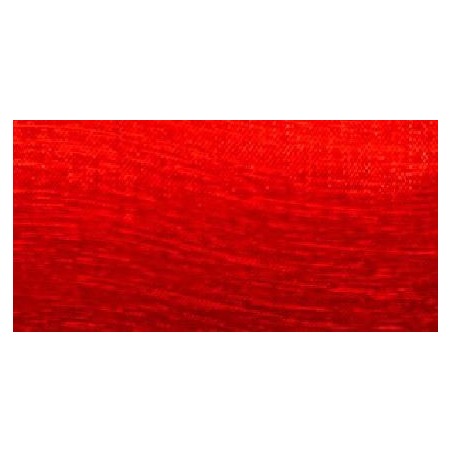 Lazo de organza rojo. 50mm x 1 m.