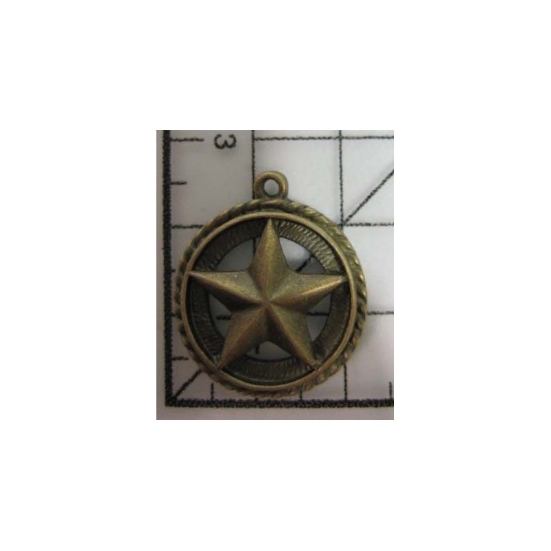 Decoración de metal dorada scrapbooking. Fabscraps FB69 | L'aura Bella