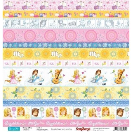 Young & Free: Let' Take A Trip. Cenefas. Diseño por una cara