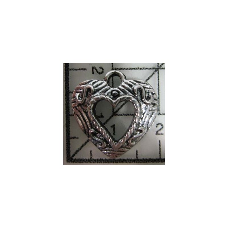 Decoración metal plateada scrapbooking. Fabscraps FB75 | L'aura Bella