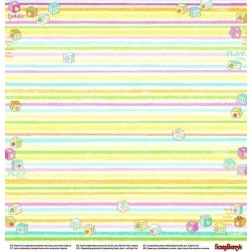 Sweet Dreams: Spots & Stripes . Scrapbooking. Papel. Scrapberry's