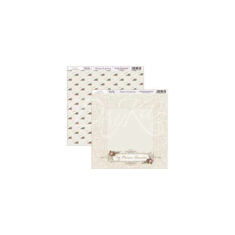 Mi primera Comunión (fondo). Scrapbooking, Papel, Decorado, Normales. Dayka Trade