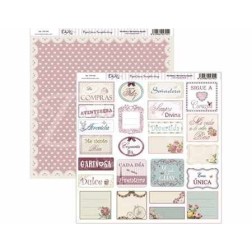 Etiquetas y frases temática "Amigas". Scrapbooking. Dayka Trade