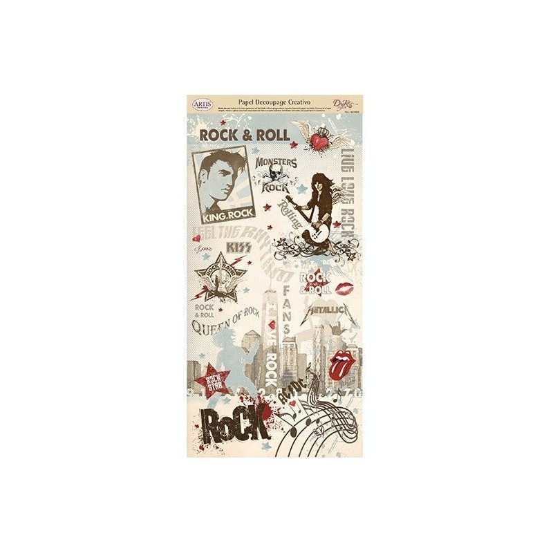 Música Rock & Roll. Decoupage. Dayka Trade
