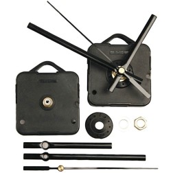 Mecanismo de reloj con agujas y segundero. 5mm.