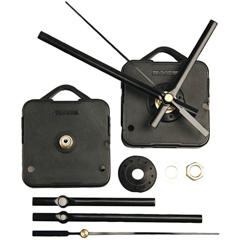 Mecanismo de reloj con agujas y segundero. 5mm.