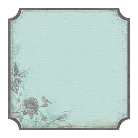 Papel scrapbooking Private - Secret Bird