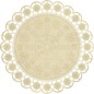 Papel Scrapbooking redondo. Lace - Madam