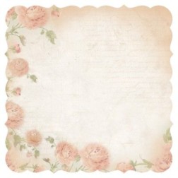 Papel Scrapbooking con forma. Contemplate - Charlottes | L'aura Bella