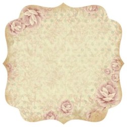Papel Scrapbooking con forma. Charming - Magnolia | L'aura Bella