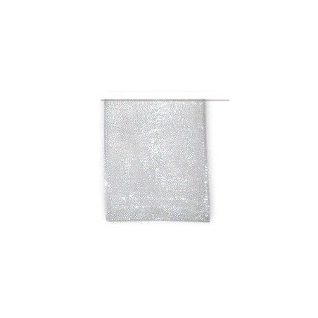 Cintas. Vivant. Organza. Plata. 50mx40mm