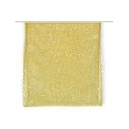 Cintas. Vivant. Organza. Oro. 50mx40mm