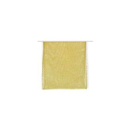 Cintas. Vivant. Organza. Oro. 50mx40mm
