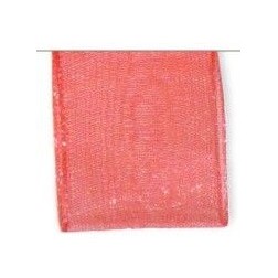 Cintas. Vivant. Organza. Cereza. 50mx40mm