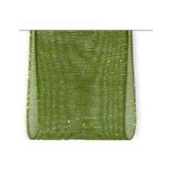 Cintas. Vivant. Organza. Verde musgo. 50mx40mm