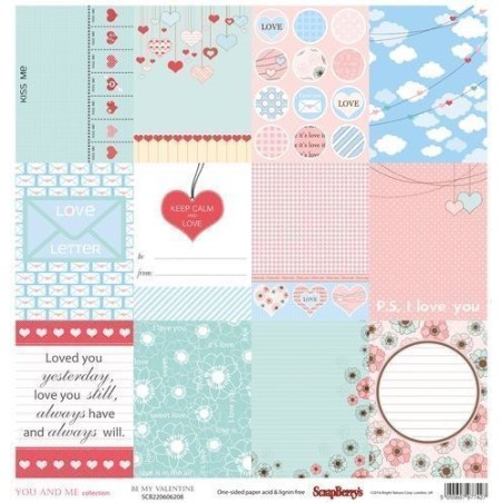 You And Me: Be My Valentine(diseño por una cara)