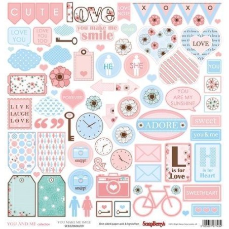 You And Me: You Make Me Smile (diseño por una cara)