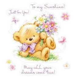 Sellos. Scrapbooking. Scrapberry's. My little Bear: Flowers