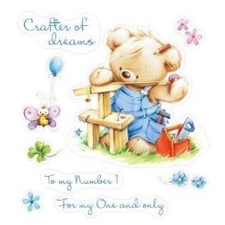 Sellos. Scrapbooking. Scrapberry's. My little Bear: Craftsman