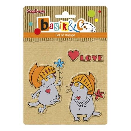 Basik's New Adventure Set of stamps (10.5*10.5cm) -  Basik's Big Date