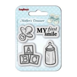 Sellos. Scrapbooking. Scrapberry's. Mother's Treasure: Primera sonrisa