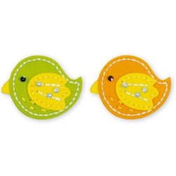 Fieltro.Manualidades. Kleiber. Kit mini: Pajaritos