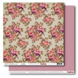 Papel. Scrapbooking. Scrapberry's. Birds of Paradise: At Sunset