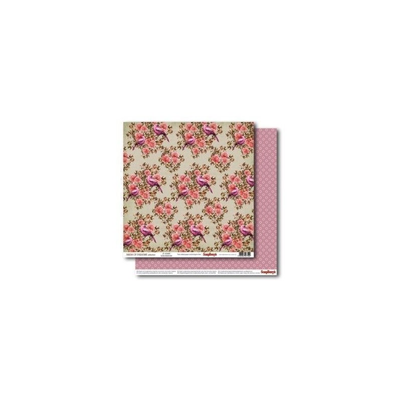 Papel. Scrapbooking. Scrapberry's. Birds of Paradise: At Sunset