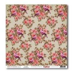 Papel. Scrapbooking. Scrapberry's. Birds of Paradise: At Sunset