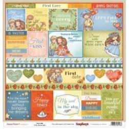 Papel. Scrapbooking. Scrapberry's. Sweetheart: You & Me (inglés)