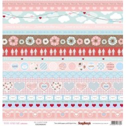 Papel. Scrapbooking. Scrapberry's. You And Me: P. S. I love You