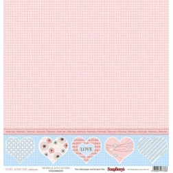 Papel. Scrapbooking. Scrapberry's. You And Me: Hearts & Love Letters