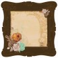 Papel Scrapbooking con forma. Brass - Miss Empire