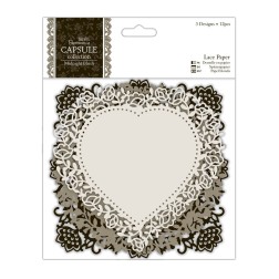 Lace Paper Midnight Blush