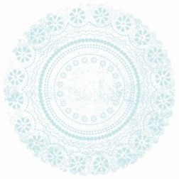 Papel Scrapbooking Redondo. Party - Tea Party | L'aura Bella