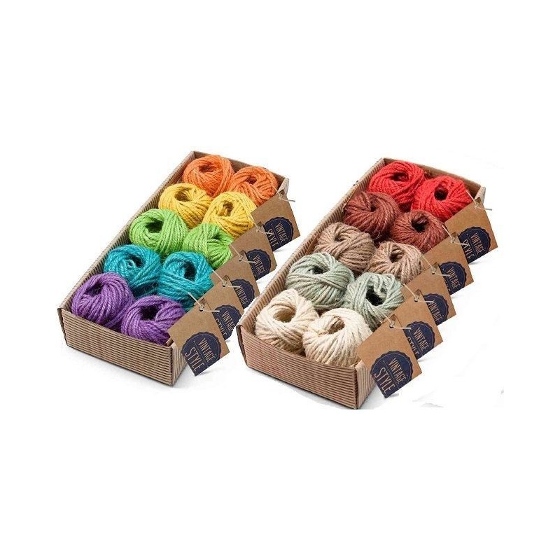 Cintas . Cordón de yute. Varios colores. Se vende por metros.Hotex