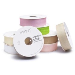 Cintas . Cinta de Organza. 40mm. Se vende por metros.Vivant