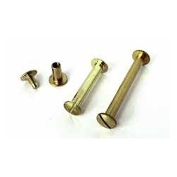 Tornillo carpetero. Diámetro D.5 mm. Largo 10 mm