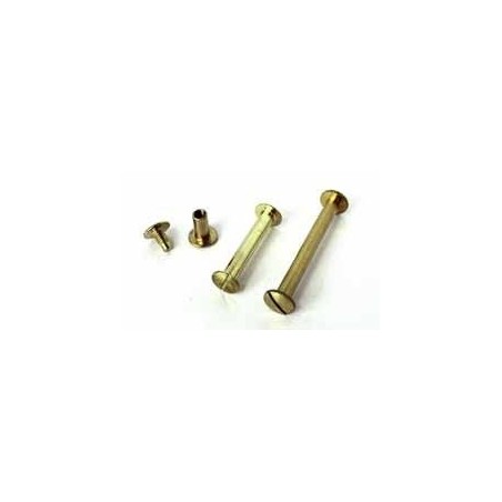 Tornillo carpetero. Diámetro D.5 mm. Largo 20 mm