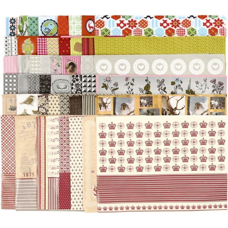 Papel decoupage. 25x35cm. 17 gr