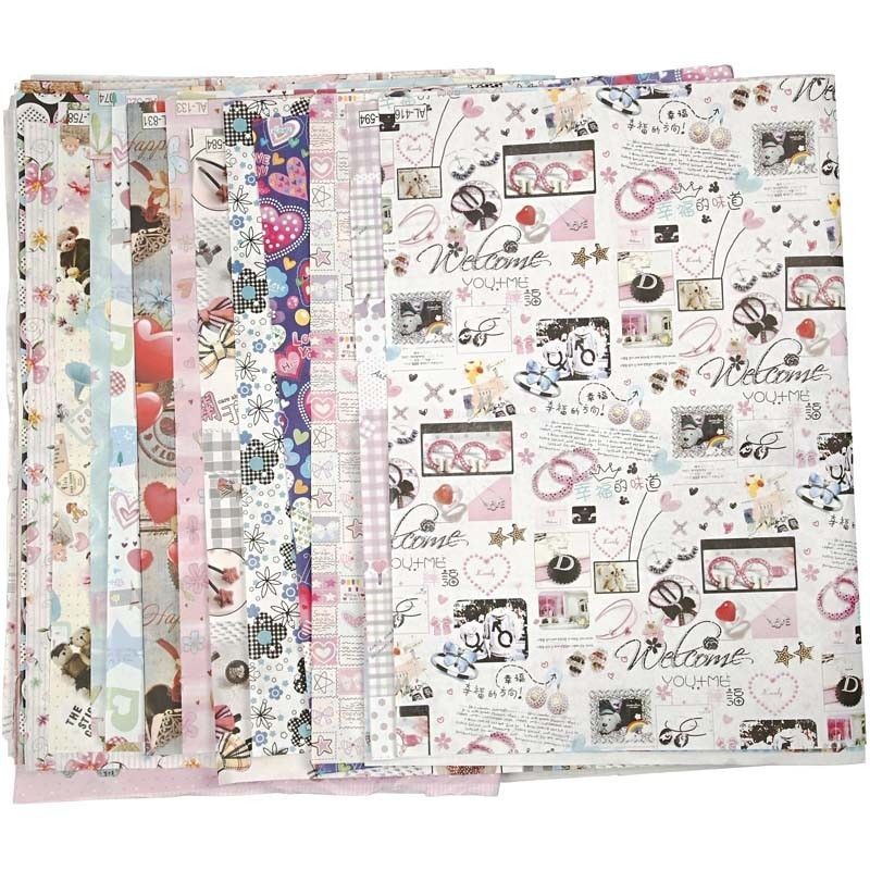 Papel decorativo. 51x75.