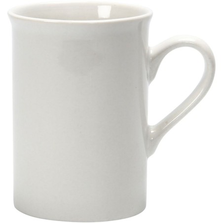 Taza grande recta. Alto 10cm