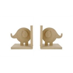 Sujeta libros elefantes